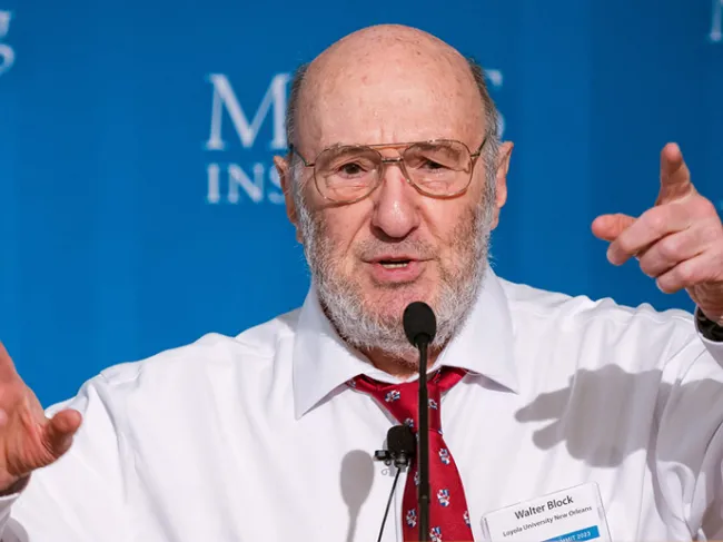 Walter Block Supporters Summit 2023